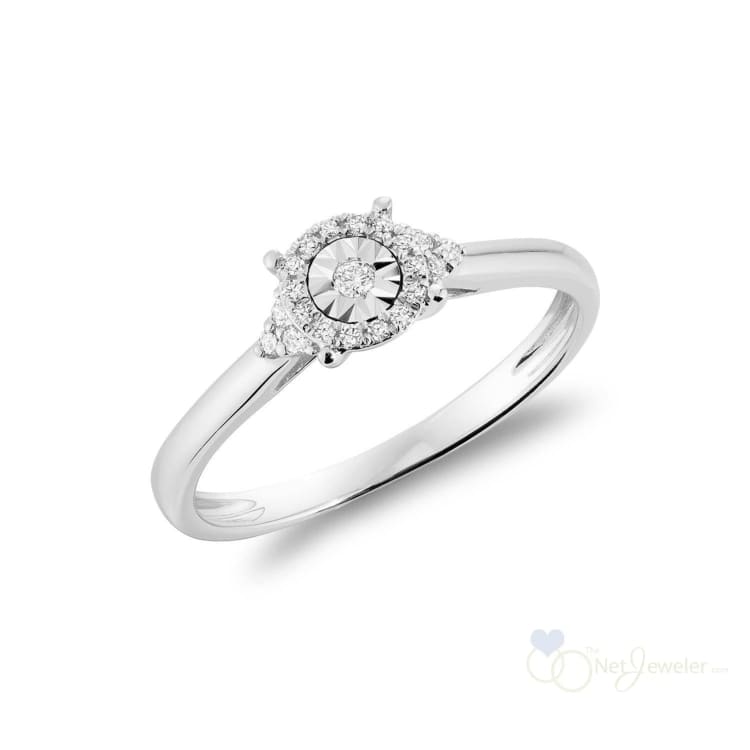 Illusion Setting Diamond Ring-RNB Jewellery