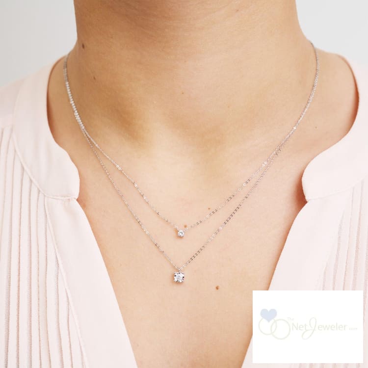 Illusion Solitaire Diamond Pendant-RNB Jewellery