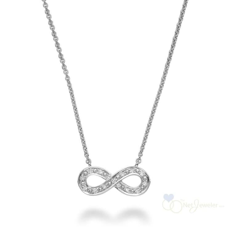 Infinity Diamond Necklace-RNB Jewellery