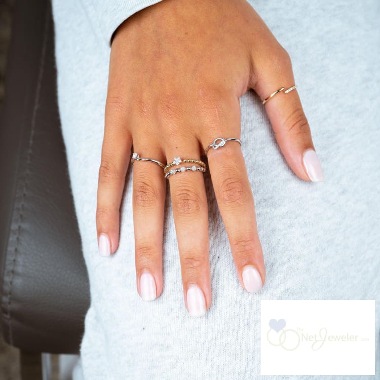 Knot Diamond Ring-RNB Jewellery