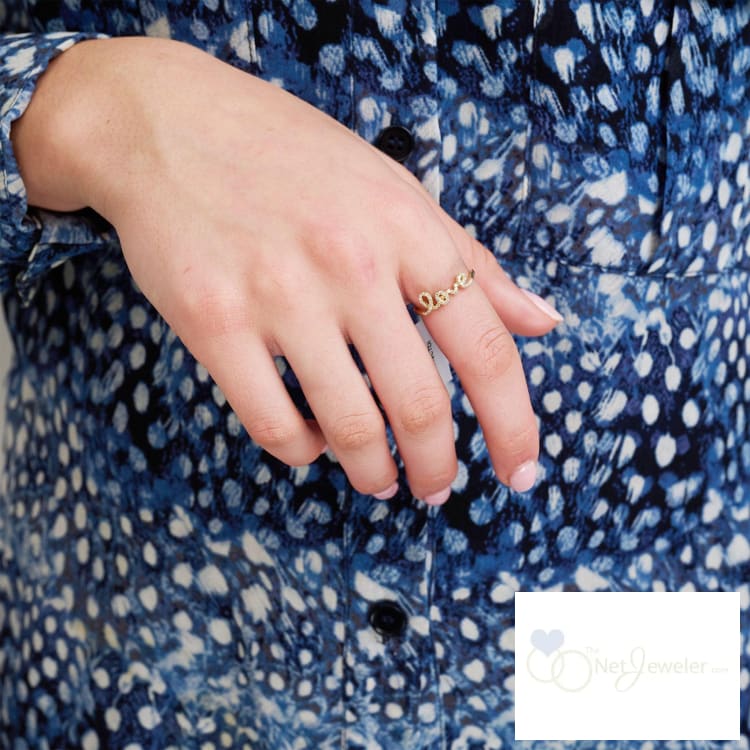 LOVE Diamond Ring-RNB Jewellery