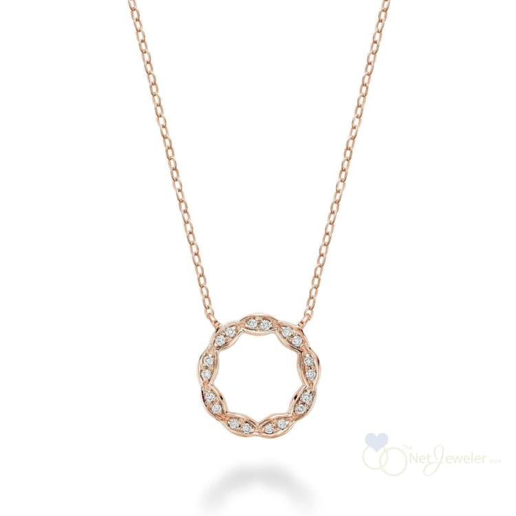 Marquise Circle of Life Diamond Necklace-RNB Jewellery