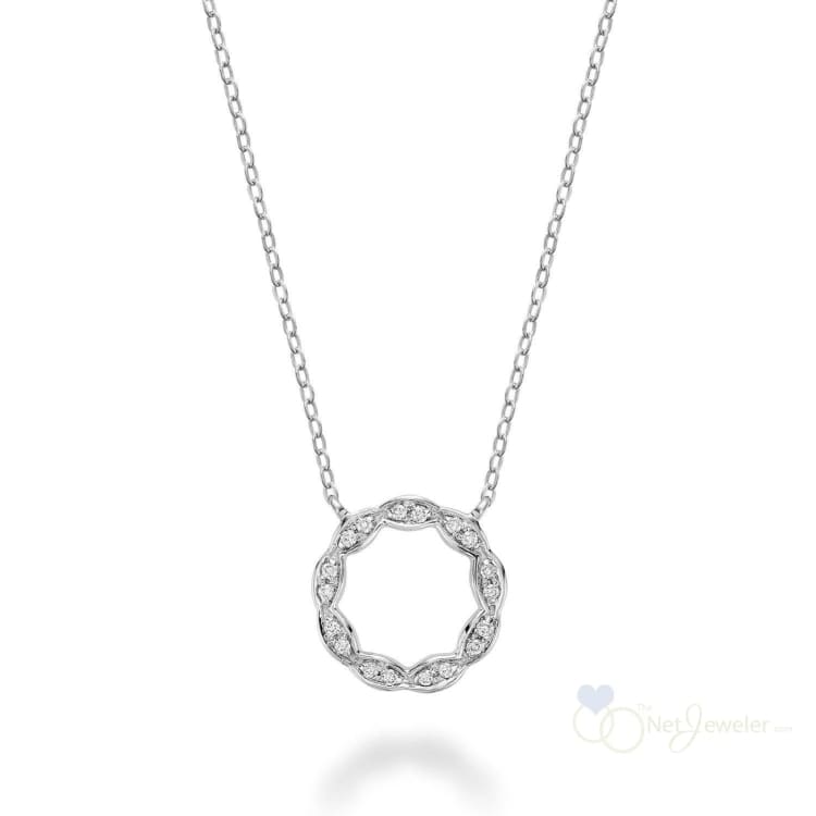 Marquise Circle of Life Diamond Necklace-RNB Jewellery