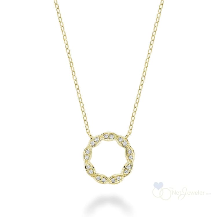 Marquise Circle of Life Diamond Necklace-RNB Jewellery