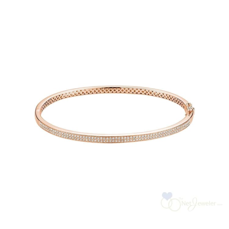 Micro Pave Bangle Bracelet-RNB Jewellery