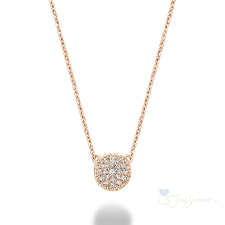 Round Diamond Necklace-RNB Jewellery