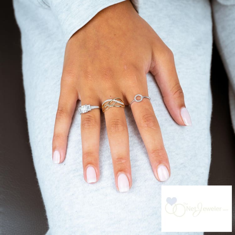 Multi Waves Diamond Ring-RNB Jewellery