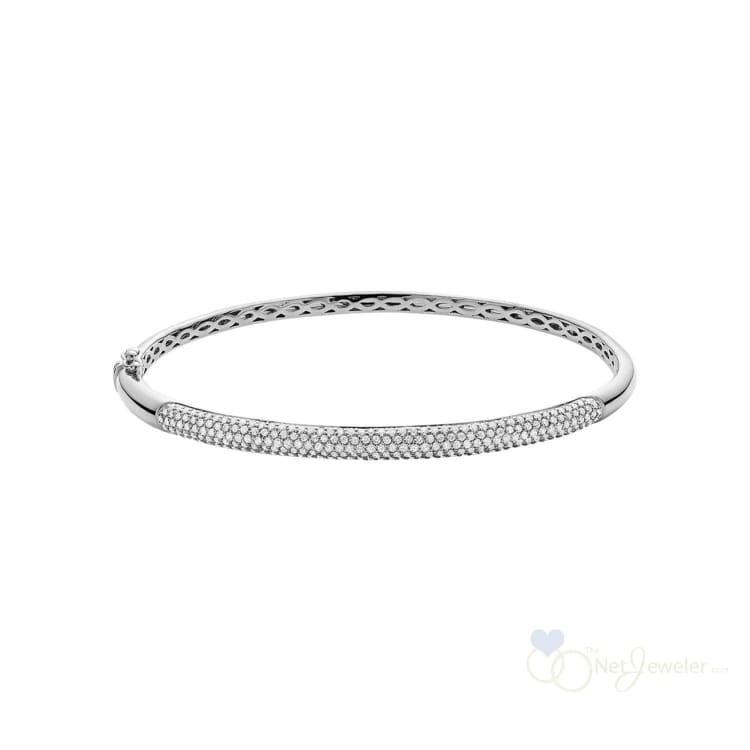 Pave Diamond Bangle Bracelet-RNB Jewellery