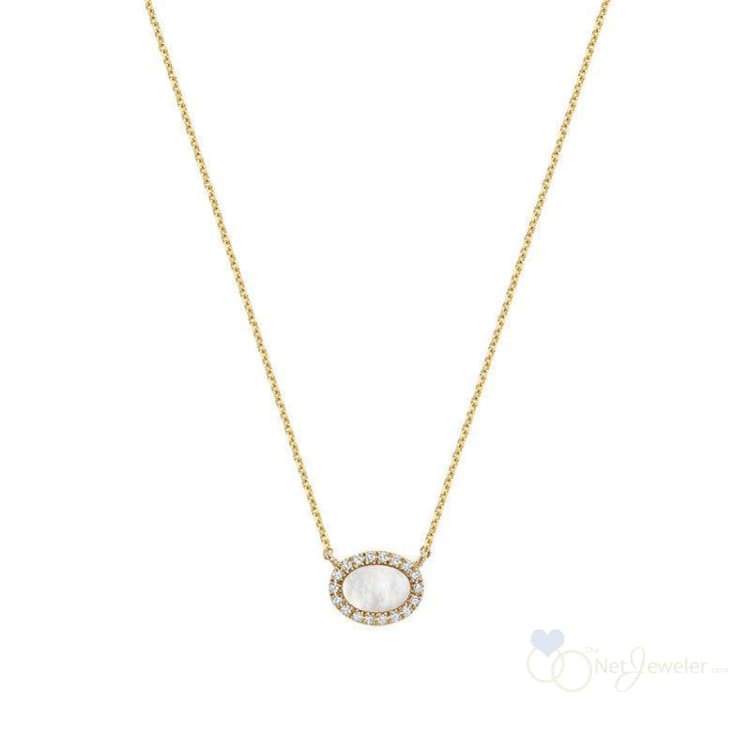 Pearl & Diamond Necklace - Closeout - Necklaces