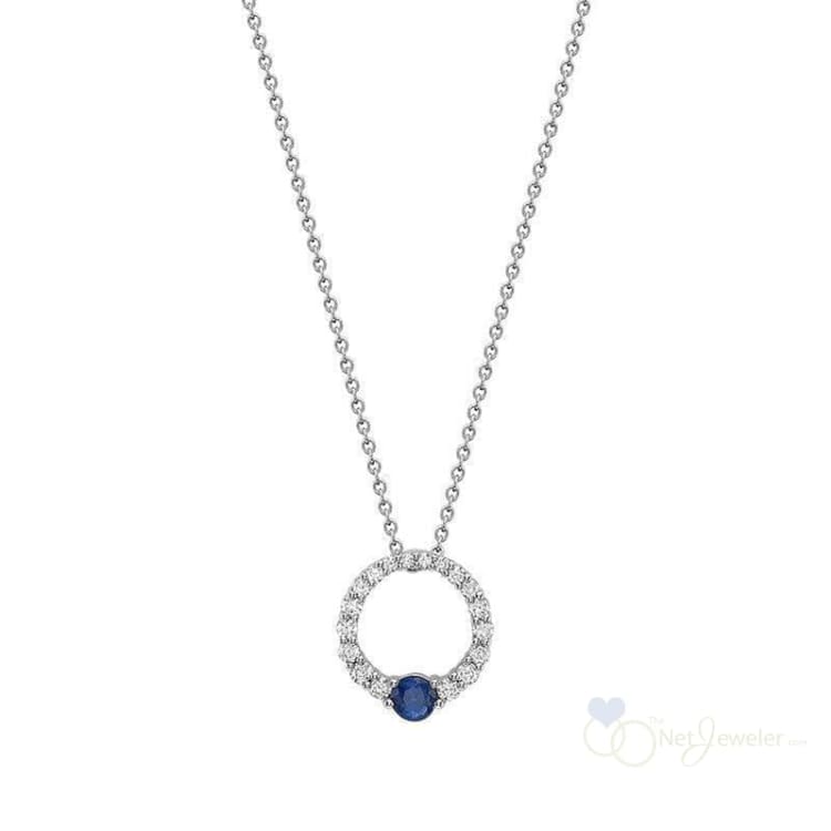 Precious Stone & Circle of Life Diamond Pendant-RNB Jewellery