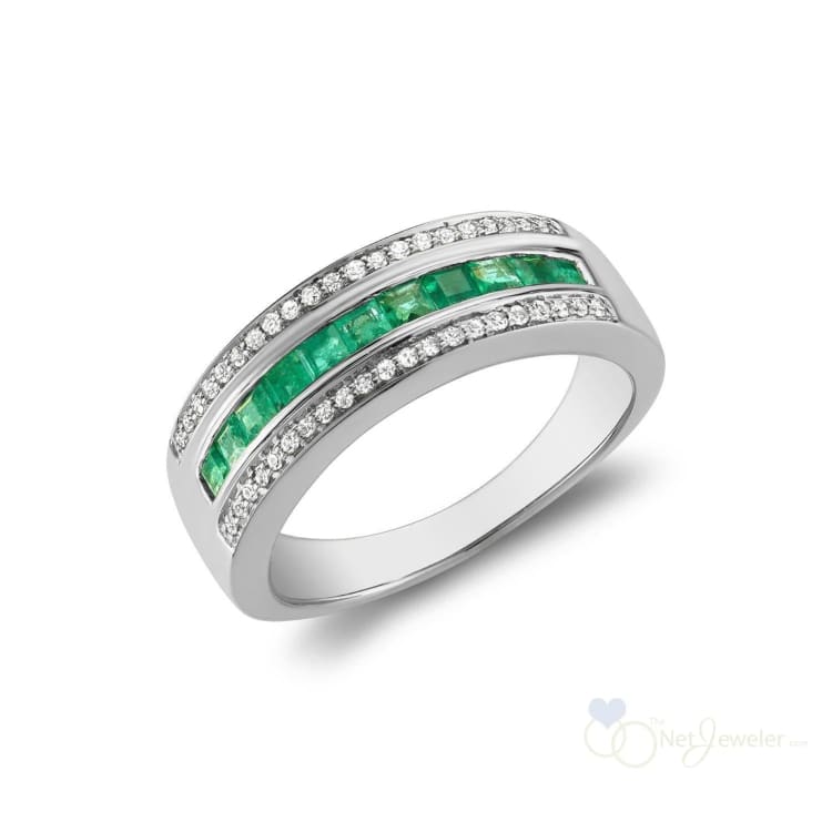 Precious Stone & Diamond Ring-RNB Jewellery