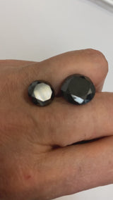 3.89 Carat Fancy Black Round Loose Diamond - Thenetjeweler