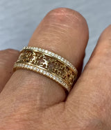Diamond Stackable Bridal Set Rings - Thenetjeweler