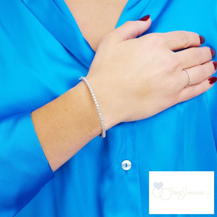 Diamond Bangle Bracelet-RNB Jewellery