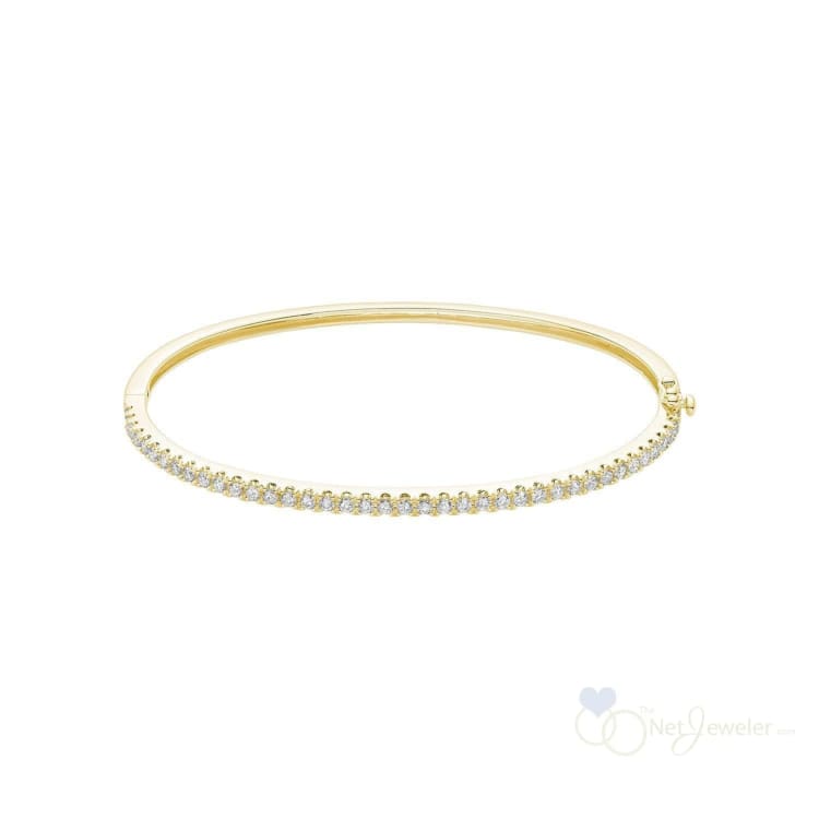 Semi Eternity Bangle Diamond Bracelet - Closeout - Bracelets