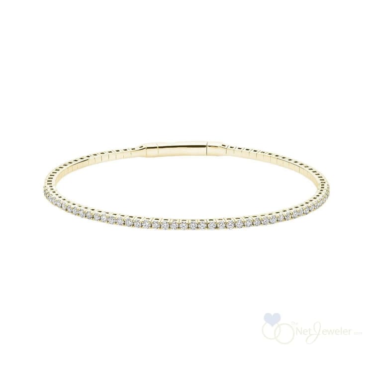 Diamond Bangle Flex Bracelet-RNB Jewellery