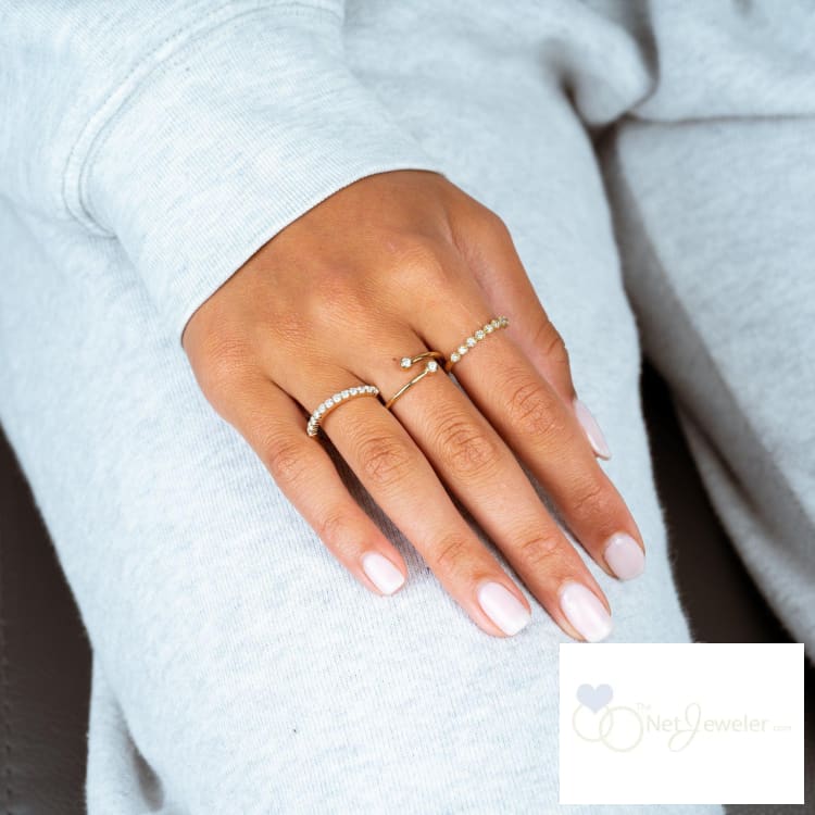 Semi Eternity Diamond Ring-RNB Jewellery