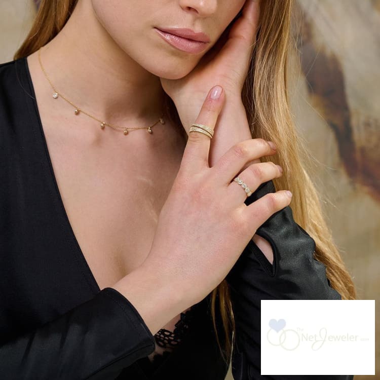 Martini Cup Diamond Ring-RNB Jewellery