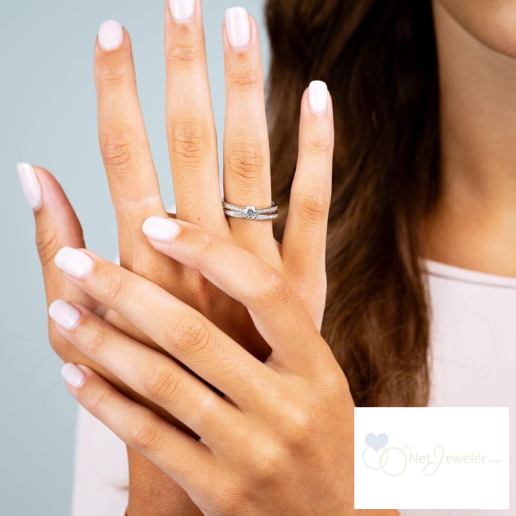 Solitaire Channel Diamond Engagement Ring-RNB Jewellery