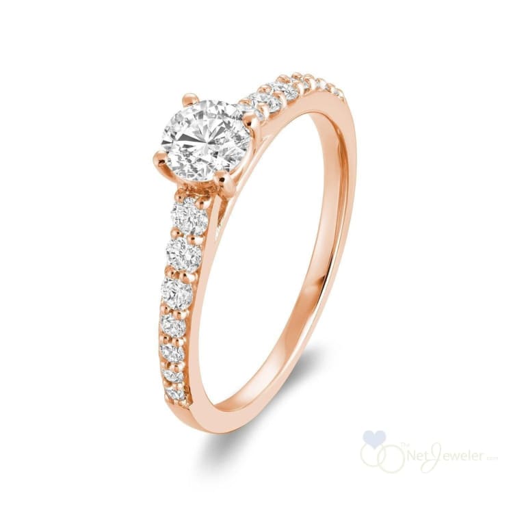 Solitaire Diamond Engagement Ring-RNB Jewellery