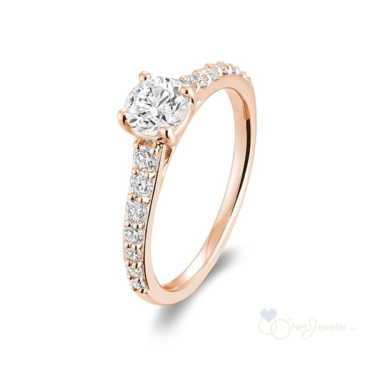 Solitaire Diamond Engagement Ring-RNB Jewellery