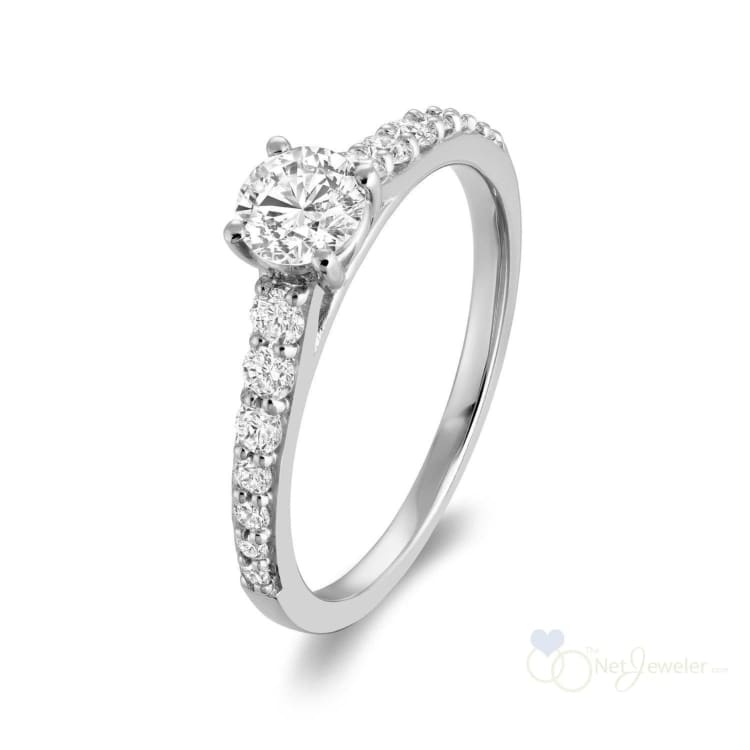 Solitaire Diamond Engagement Ring-RNB Jewellery