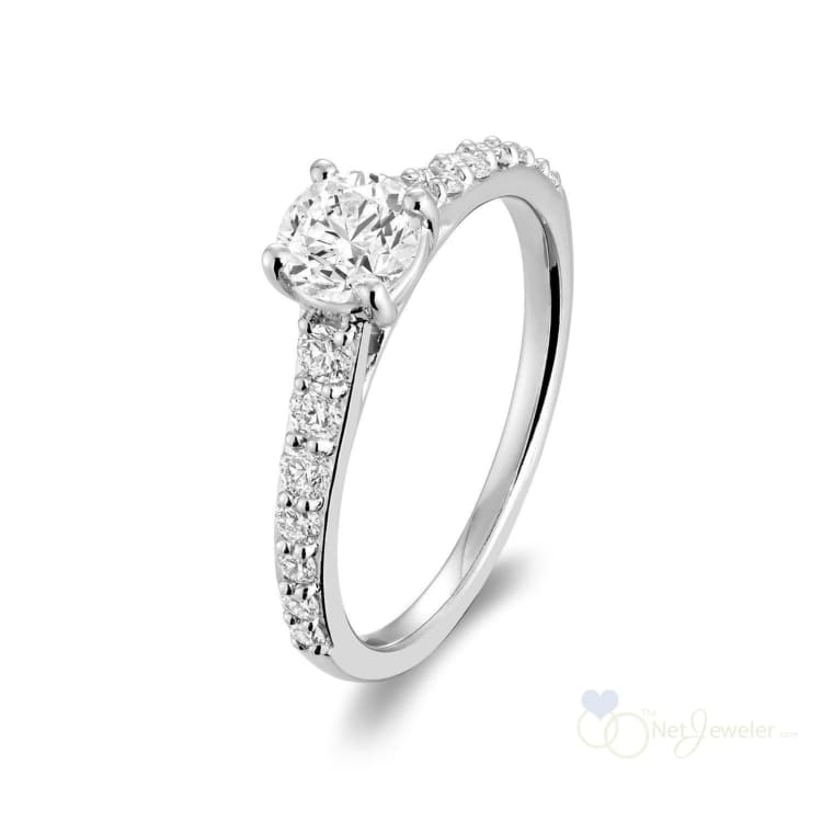 Solitaire Diamond Engagement Ring-RNB Jewellery