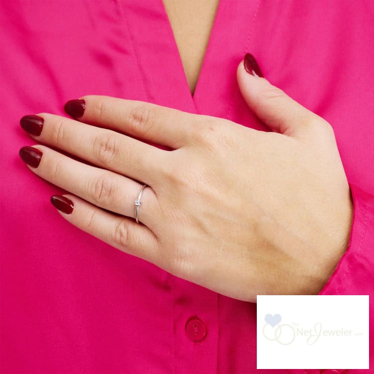 Solitaire Illusion Diamond Ring-RNB Jewellery