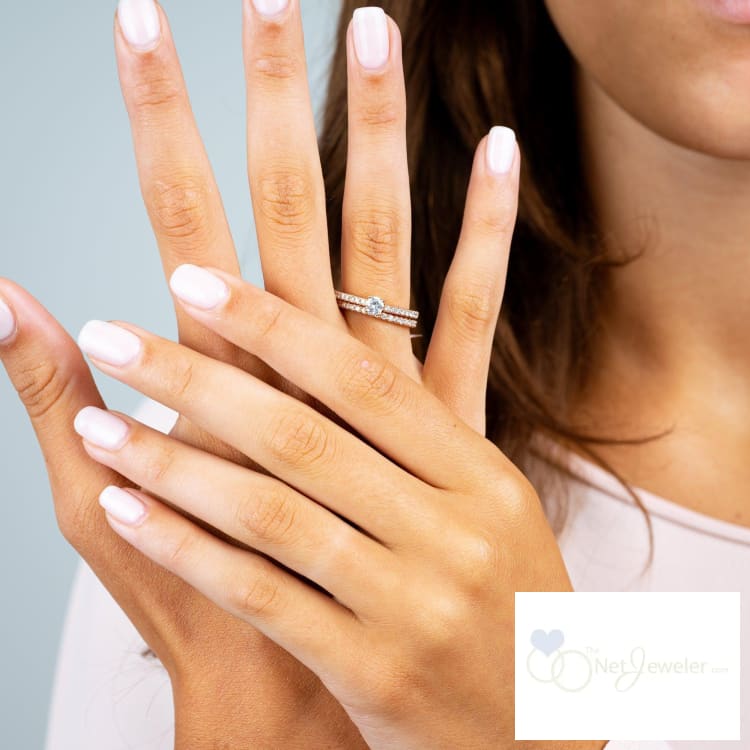 Solitaire Round Diamond Engagement Ring-RNB Jewellery