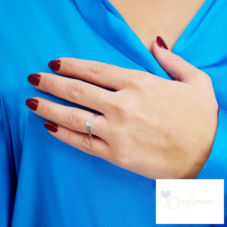 Square Illusion Diamond Ring-RNB Jewellery