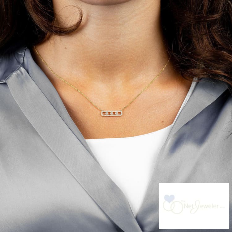 Fashion Diamond Necklace-RNB Jewellery
