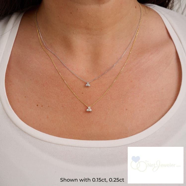 Trinity Diamond Pendant-RNB Jewellery
