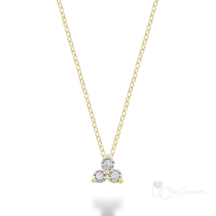 Illusion Trinity Diamond Pendant-RNB Jewellery