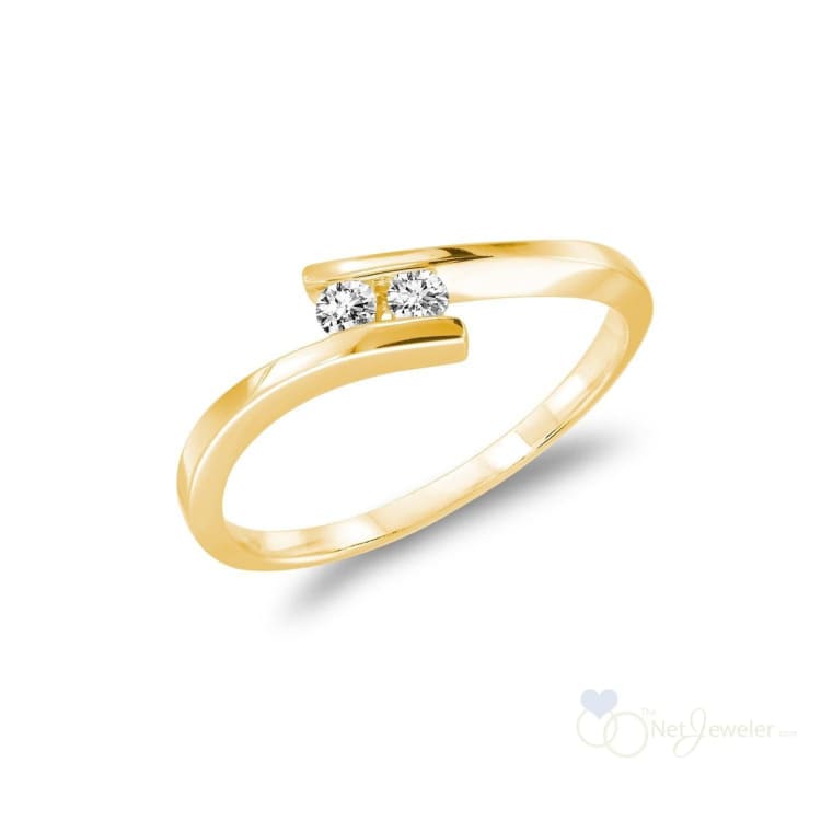 Two Stone Diamond Ring-RNB Jewellery