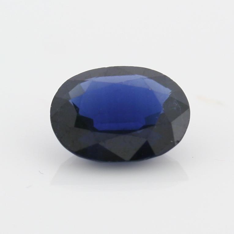 1.97 carat Oval Blue Sapphire Certified 7.0 x 9.0 mm - Thenetjeweler