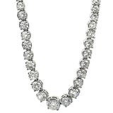 Diamond River Necklace 18K White Gold (15.28 ct. tw.) - Thenetjeweler