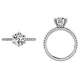 6 Prong Diamond Engagement Ring - Thenetjeweler