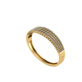 Multi Row Diamond Bangle - Thenetjeweler