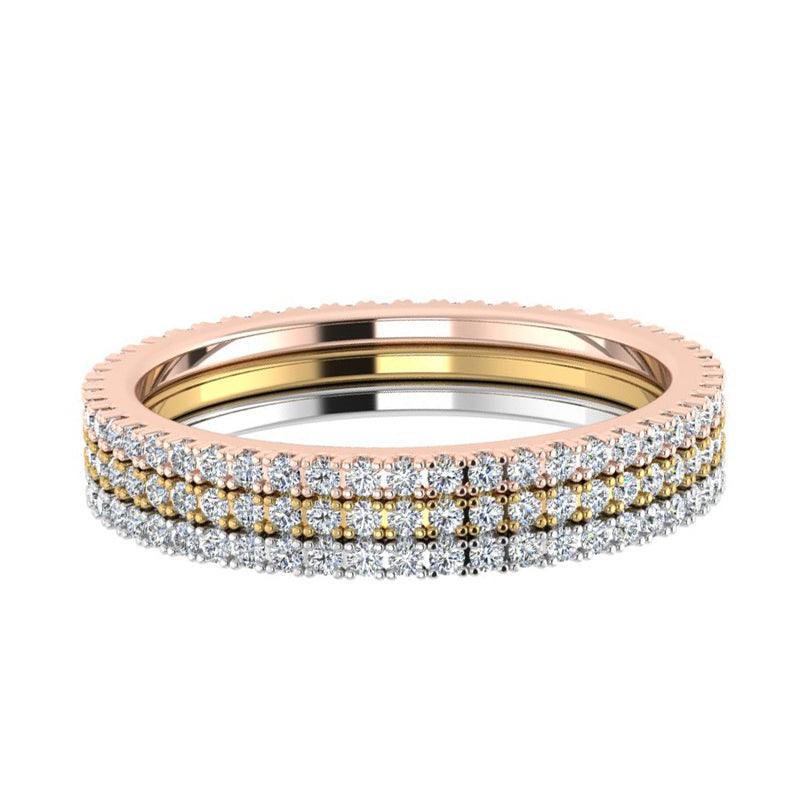 Diamond Eternity Stacking Rings | TheNetJeweler