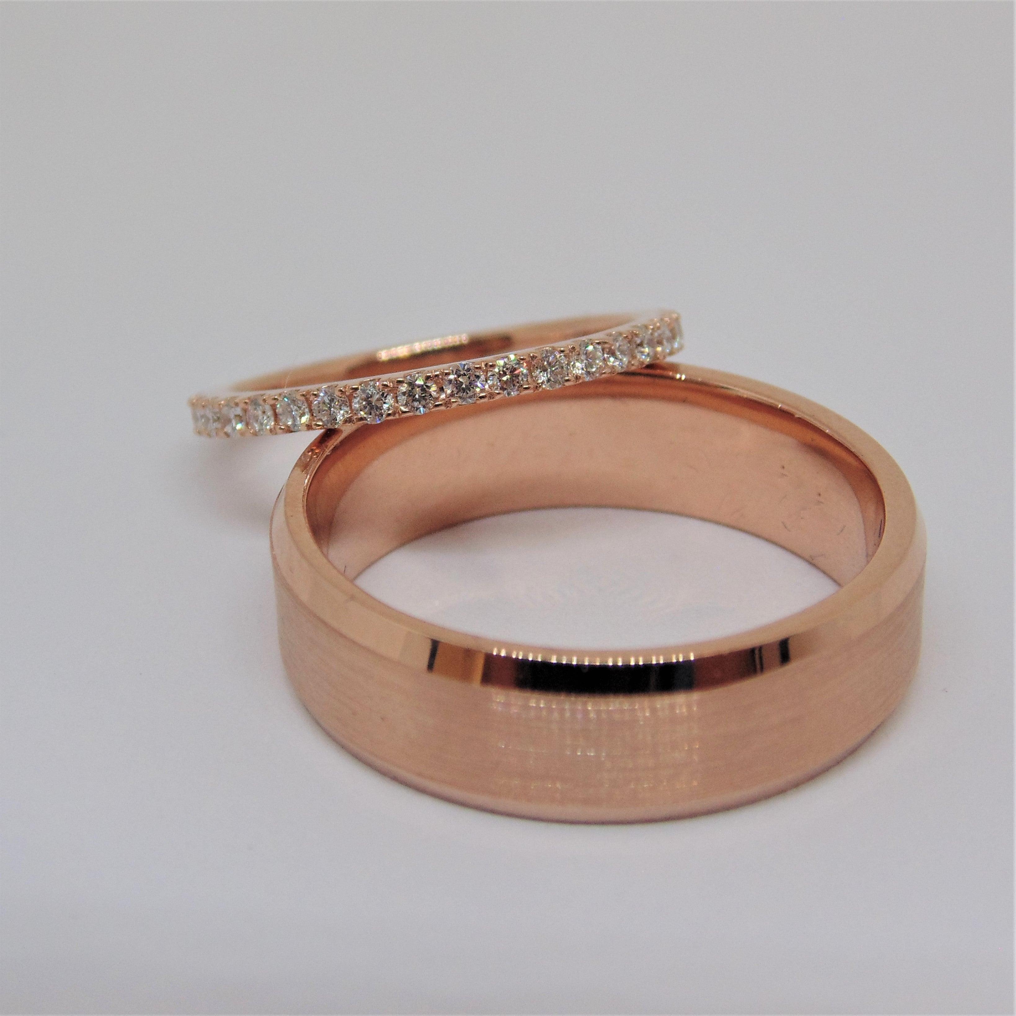 Matching Wedding Bands - Thenetjeweler