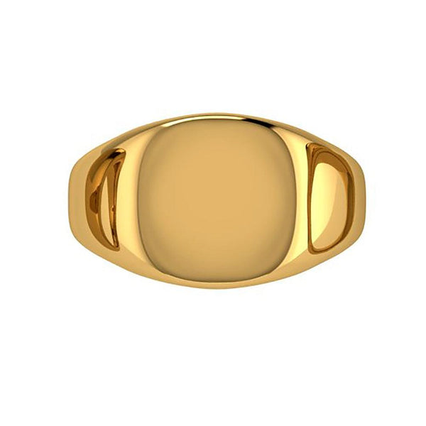 Men's Signet Ring Gold - Thenetjeweler