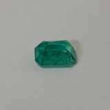 Cushion Cut Green Emerald Loose Gemstone 0.67 carat - Thenetjeweler