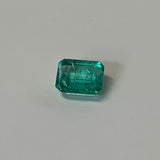 Cushion Cut Green Emerald Loose Gemstone 0.85 carat - Thenetjeweler