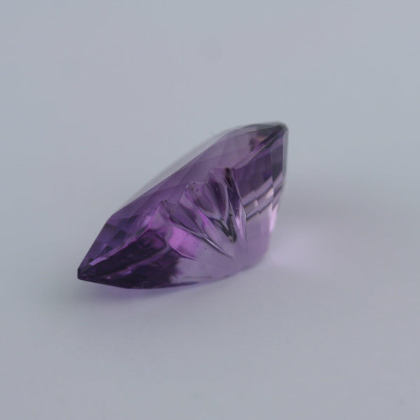 Violet Amethyst loose stone fancy shape - Thenetjeweler