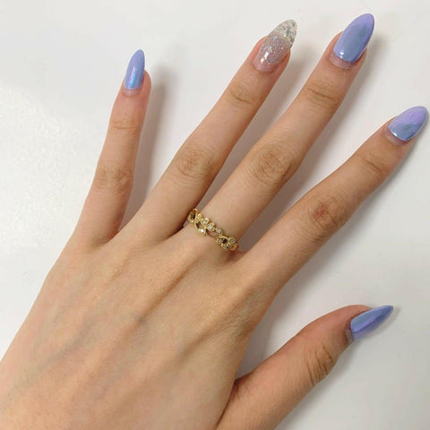 Delicate Flower Diamond Ring - Thenetjeweler