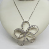 Diamond Flower Necklace 1.81 carats - Thenetjeweler
