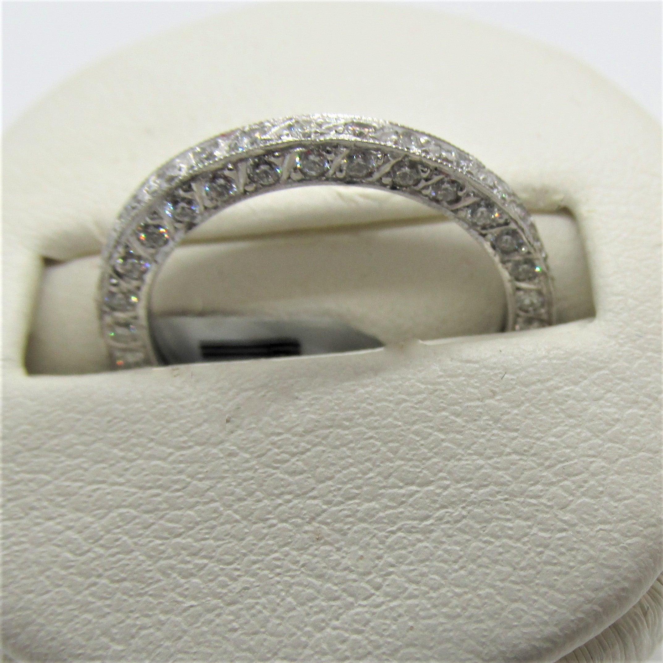 3d Round Diamond Eternity Ring - Thenetjeweler