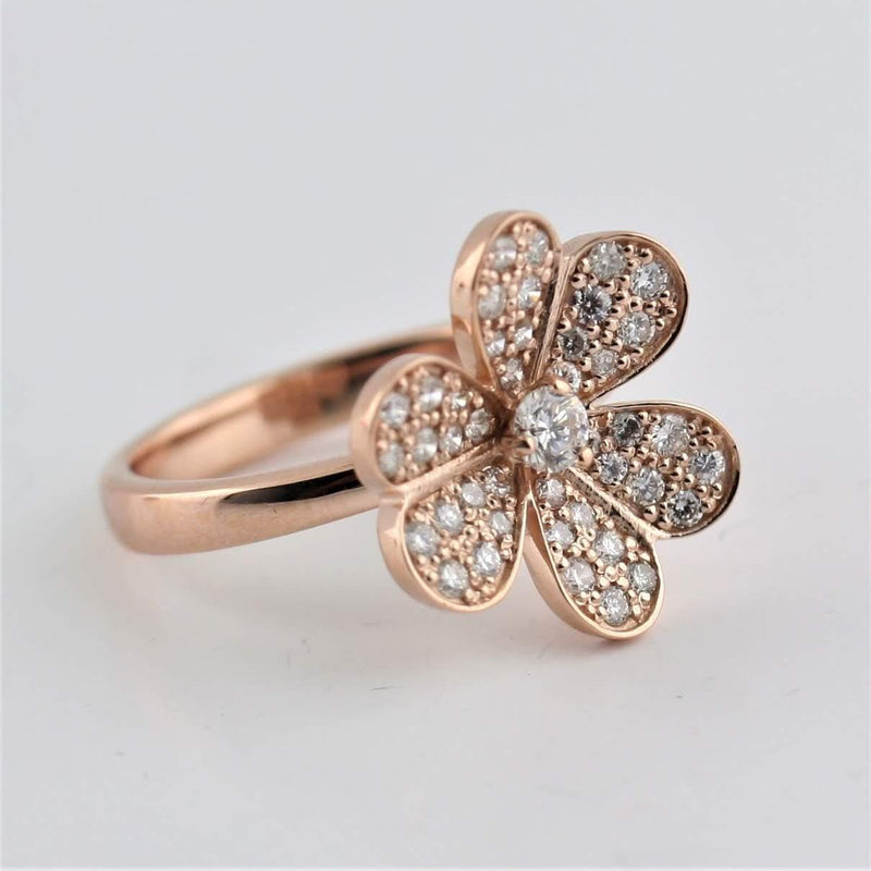 Frivole ring, 1 flower, small model