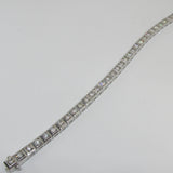 Channel-Set Round Diamond Tennis Bracelet 4.51 ct. - Thenetjeweler