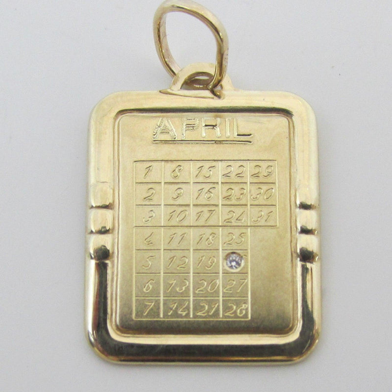 Special Date Calendar Pendant - Thenetjeweler